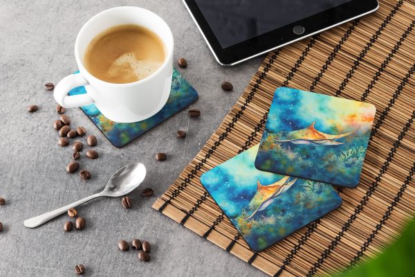 Sting Ray Foam Coasters Online Sale - Image 3