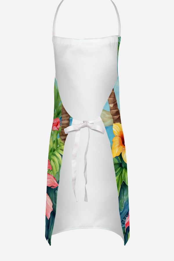 Italian Greyhound Luau Apron Online Sale - Image 4
