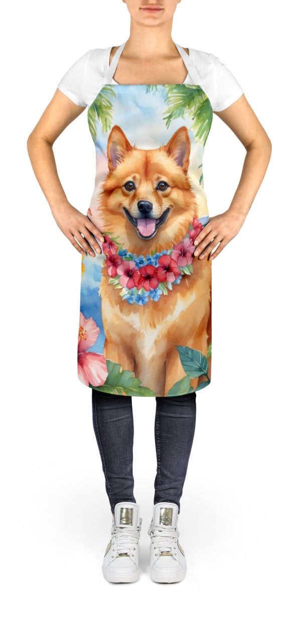 Finnish Spitz Luau Apron Cheap - Image 2