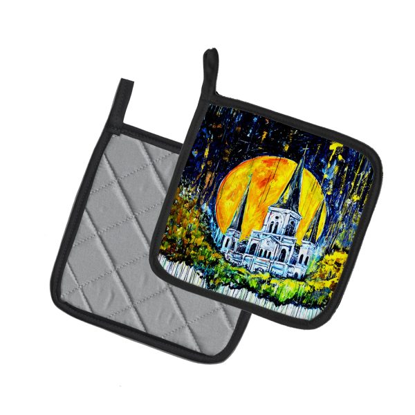 Moonlight Shadows Pair of Pot Holders Supply - Image 2