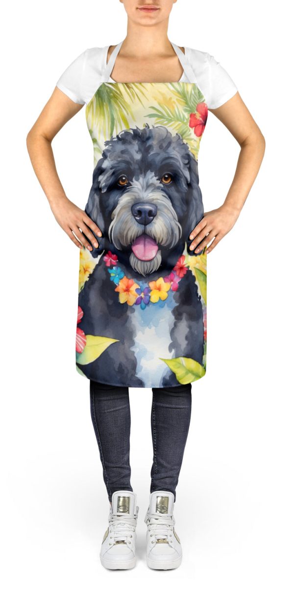 Portuguese Water Dog Luau Apron Online Sale - Image 2