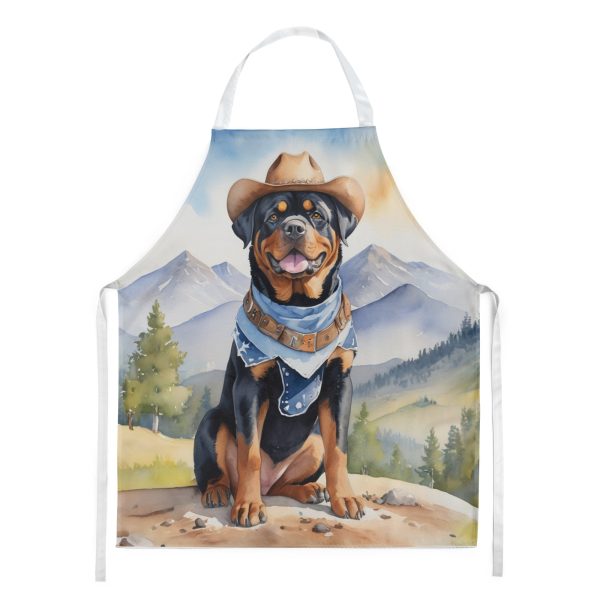 Rottweiler Cowboy Welcome Apron Online