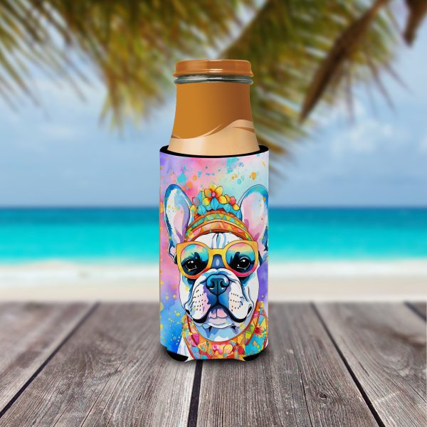 French Bulldog Hippie Dawg Hugger for Ultra Slim Cans Supply - Image 3