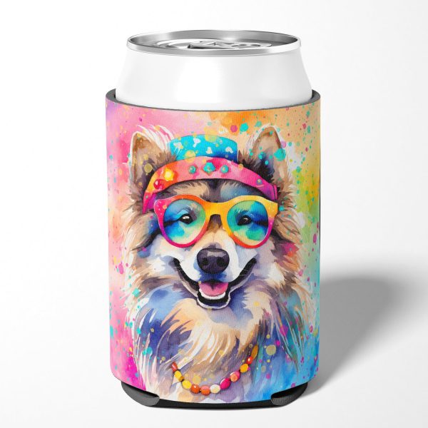 Keeshond Hippie Dawg Can or Bottle Hugger Online Hot Sale - Image 2