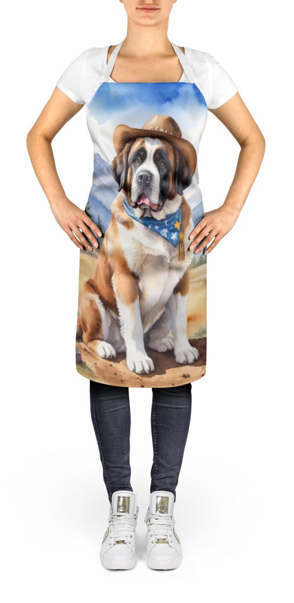 Saint Bernard Cowboy Welcome Apron Online - Image 2