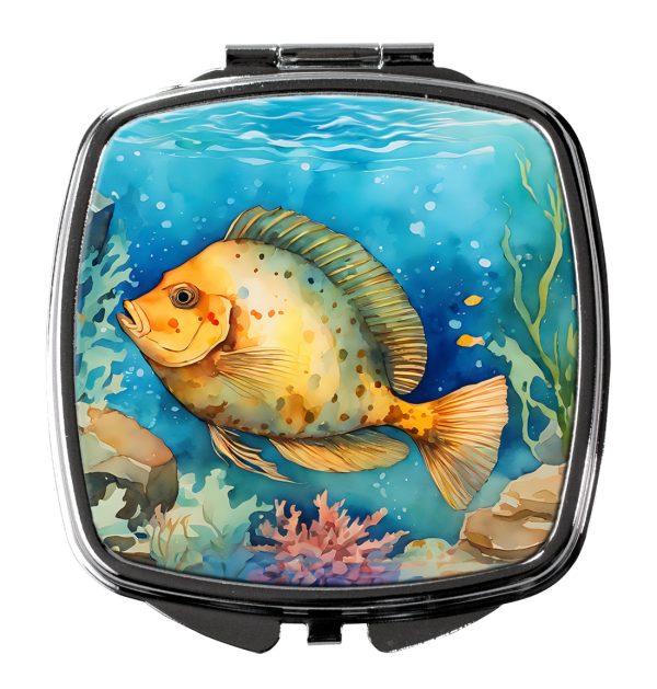 Flounder Compact Mirror Fashion