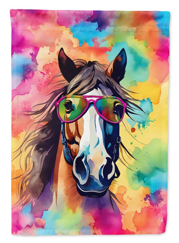 Horse Garden Flag - Hippie Aniimals - Animal-Themed Yard Decor For Discount