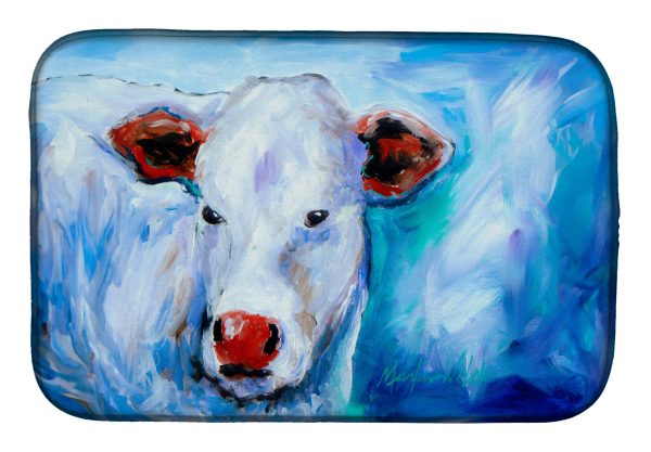 Move Over Cow Dish Drying Mat Cheap