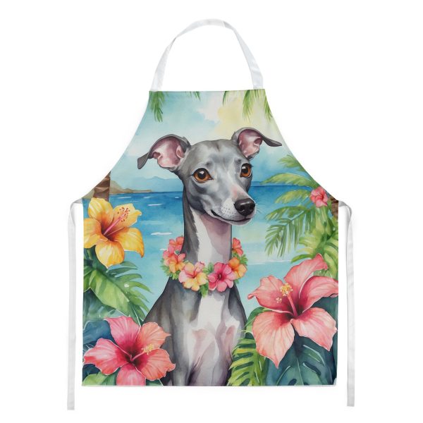 Italian Greyhound Luau Apron Online Sale