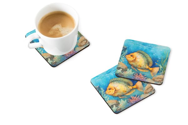 Flounder Foam Coasters on Sale - Image 2