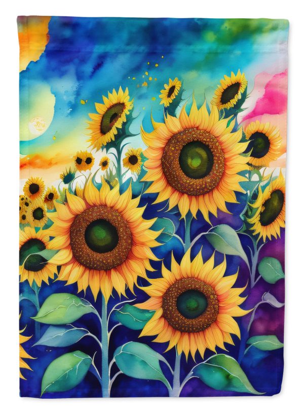 Sunflowers in Color Garden Flag – Outdoor Decorative Garden Flag Cheap