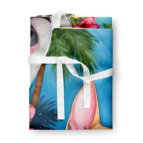 English Bull Terrier Luau Apron Online now - Image 3