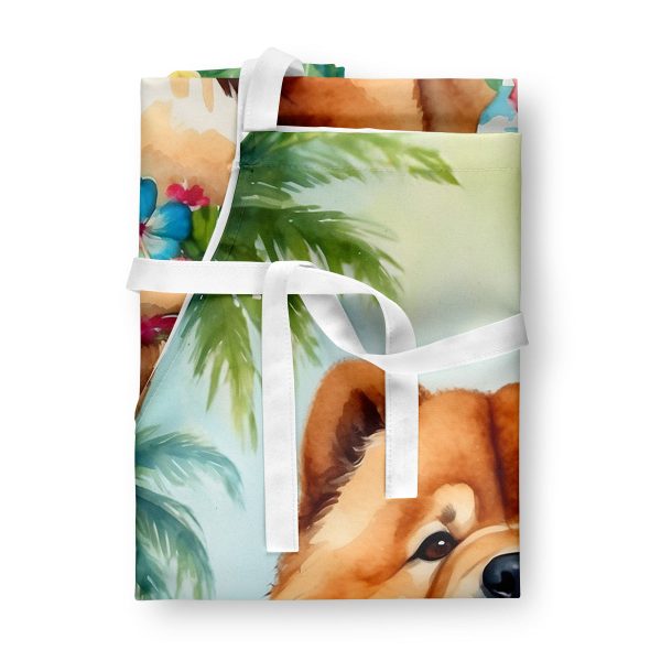 Chow Chow Luau Apron Hot on Sale - Image 3