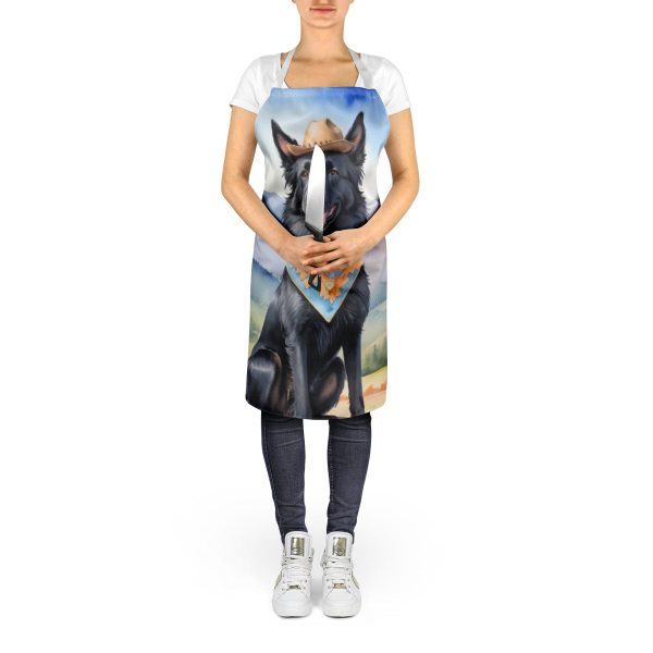 Belgian Sheepdog Cowboy Welcome Apron Fashion - Image 5