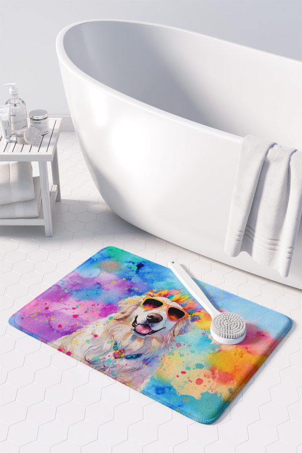 Great Pyrenees Hippie Dawg Memory Foam Kitchen Mat Online Sale - Image 3