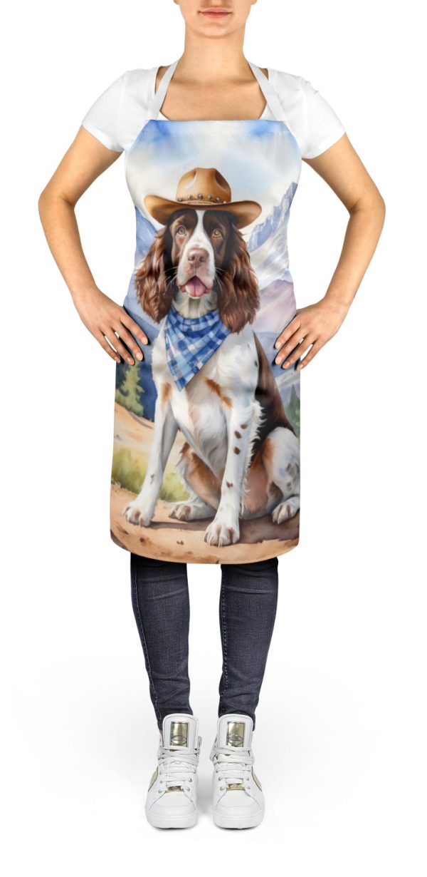 English Springer Spaniel Cowboy Welcome Apron on Sale - Image 2