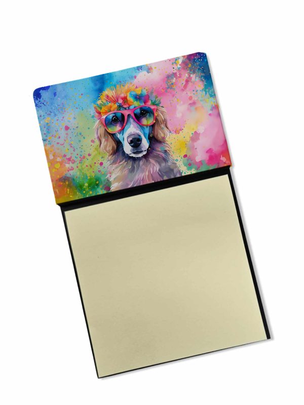 Poodle Hippie Dawg Sticky Note Holder Hot on Sale