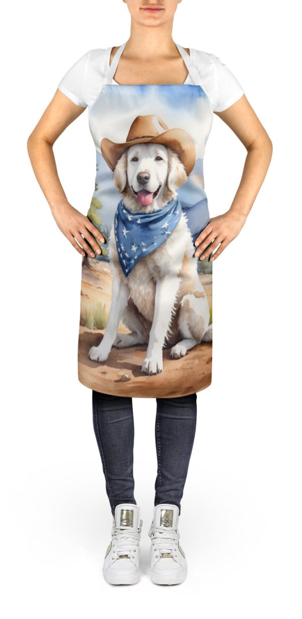 Kuvasz Cowboy Welcome Apron Online - Image 2