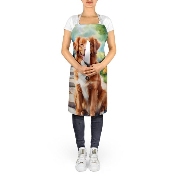 Nova Scotia Duck Tolling Retriever Spring Path Apron Fashion - Image 5