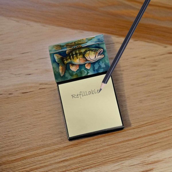 Smallmouth Bass Sticky Note Holder on Sale - Image 2