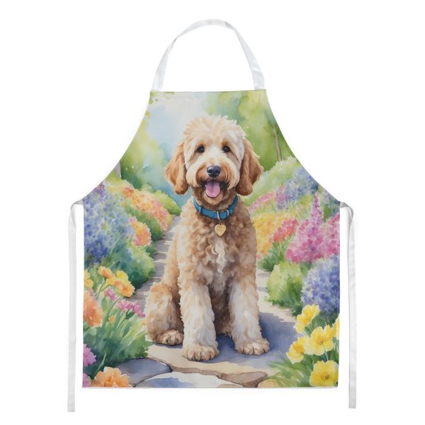 Goldendoodle Spring Path Apron on Sale