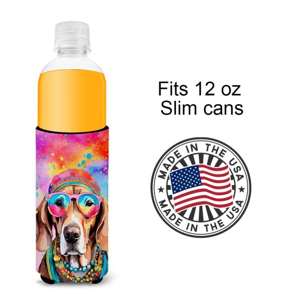Weimaraner Hippie Dawg Hugger for Ultra Slim Cans Fashion - Image 4