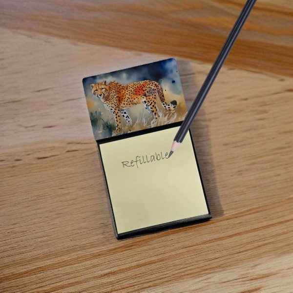 Cheetah Sticky Note Holder Cheap - Image 2