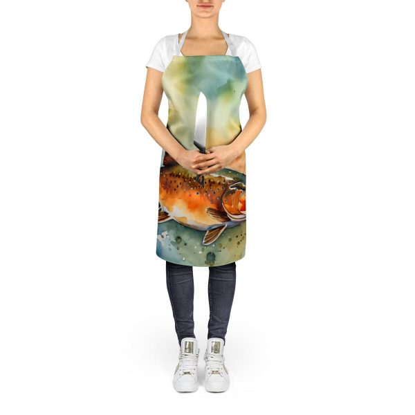 Brown Trout Apron Online now - Image 5