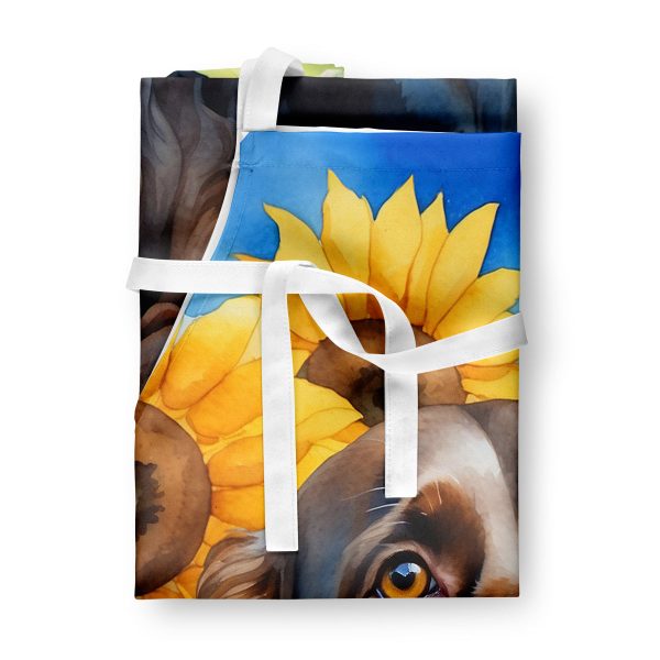 Boykin Spaniel in Sunflowers Apron Sale - Image 3