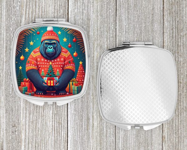 Gorilla Christmas Compact Mirror Online - Image 4