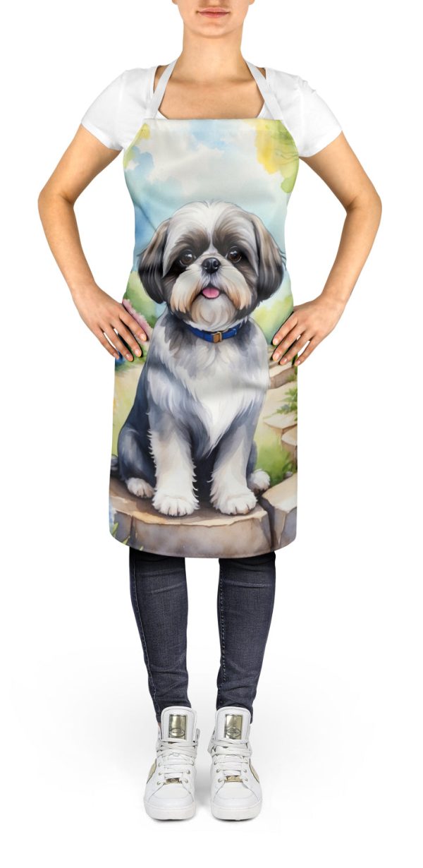 Shih Tzu Spring Path Apron Online now - Image 2