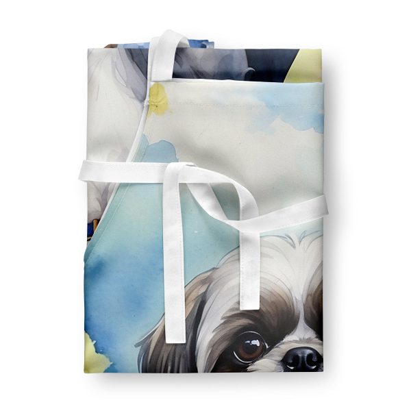 Shih Tzu Spring Path Apron Online now - Image 3