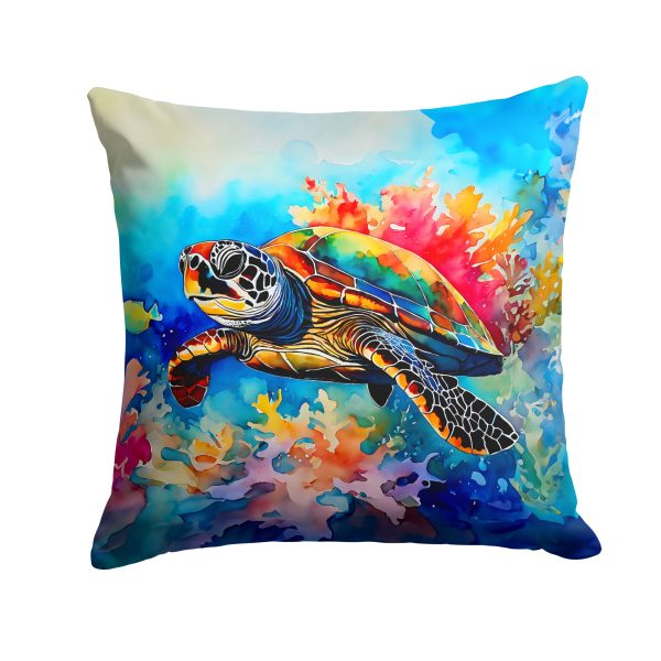 Loggerhead Sea Turtle Throw Pillow For Discount