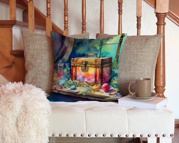 Treasure Chest Throw Pillow For Cheap - Image 3