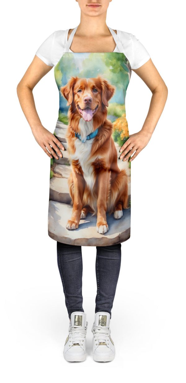 Nova Scotia Duck Tolling Retriever Spring Path Apron Fashion - Image 2
