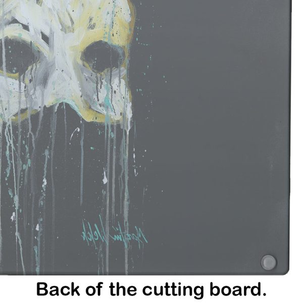 Mysterious Mask Glass Cutting Board on Sale - Image 5