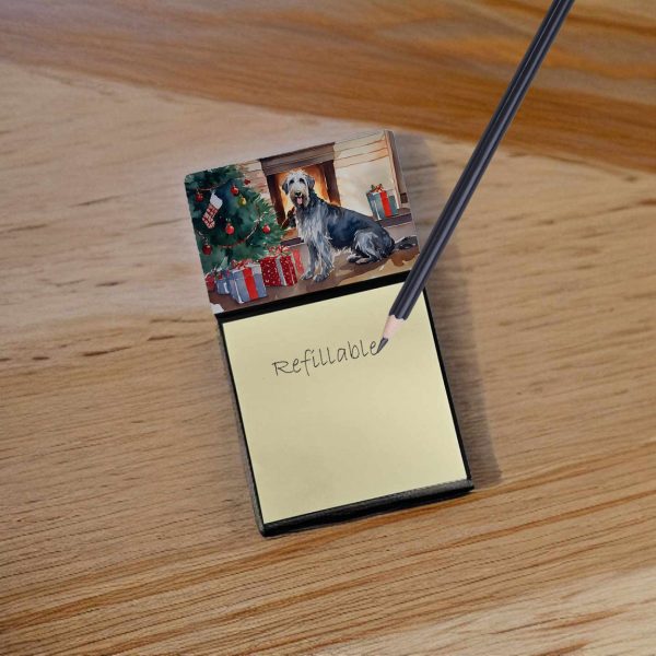 Irish Wolfhound Cozy Christmas Sticky Note Holder Online Sale - Image 2
