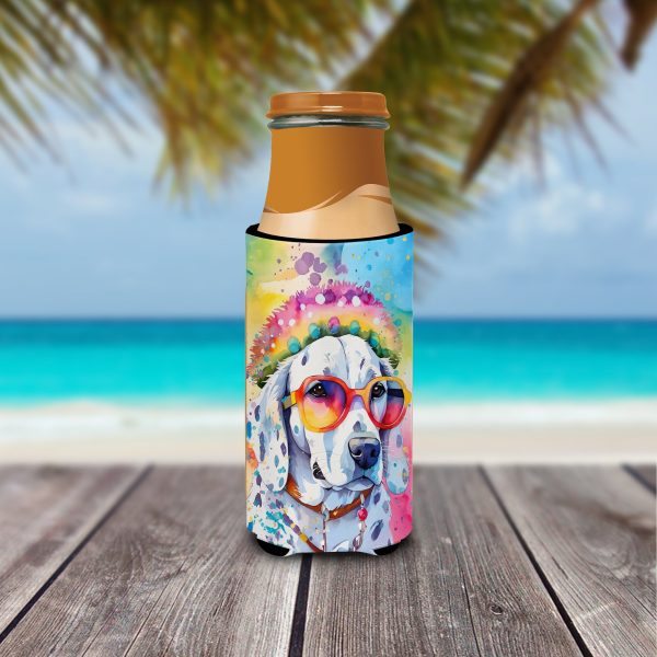 Dalmatian Hippie Dawg Hugger for Ultra Slim Cans For Cheap - Image 3