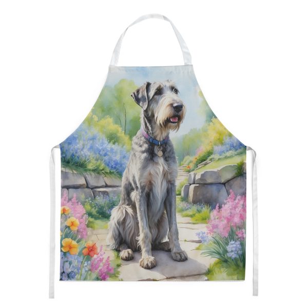 Irish Wolfhound Spring Path Apron Online Hot Sale