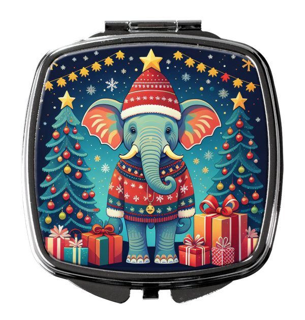 Elephant Christmas Compact Mirror Supply
