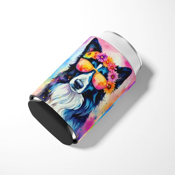 Border Collie Hippie Dawg Can or Bottle Hugger Online Hot Sale - Image 3