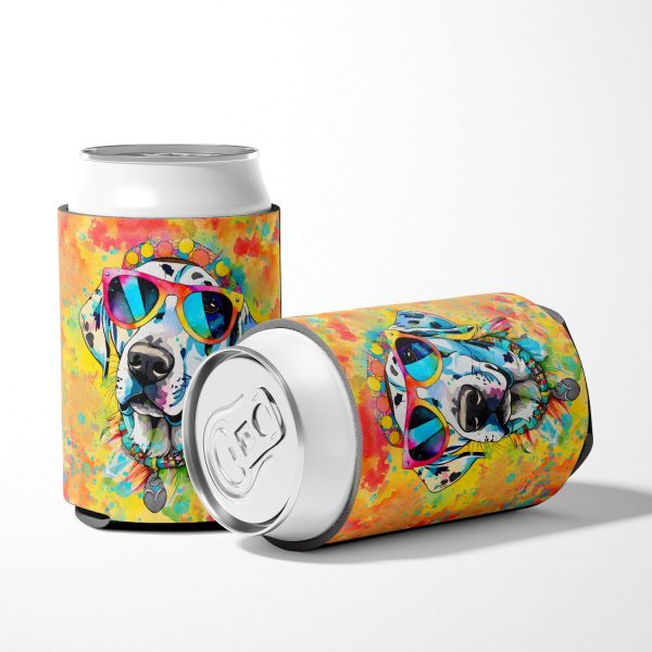 Dalmatian Hippie Dawg Can or Bottle Hugger Cheap - Image 5