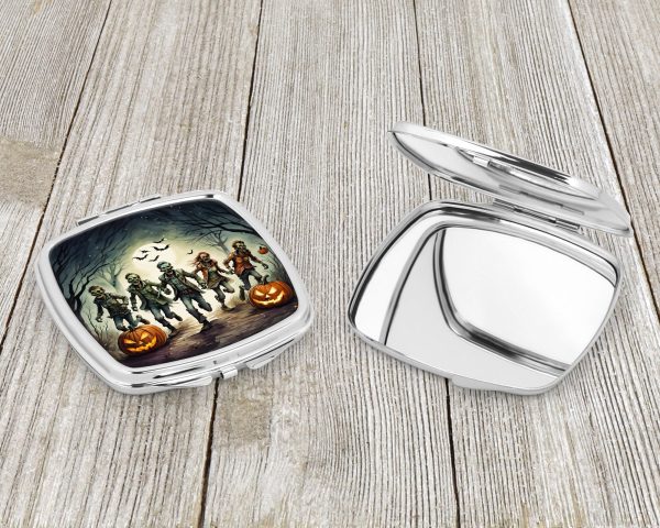 Zombies Spooky Halloween Compact Mirror Discount - Image 3