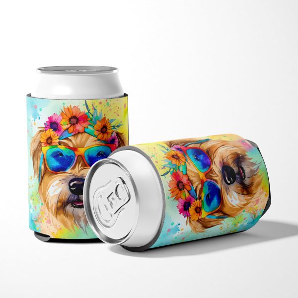 Cairn Terrier Hippie Dawg Can or Bottle Hugger For Discount - Image 5