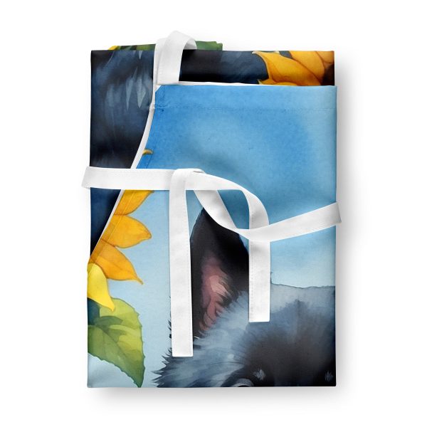 Schipperke in Sunflowers Apron For Cheap - Image 3
