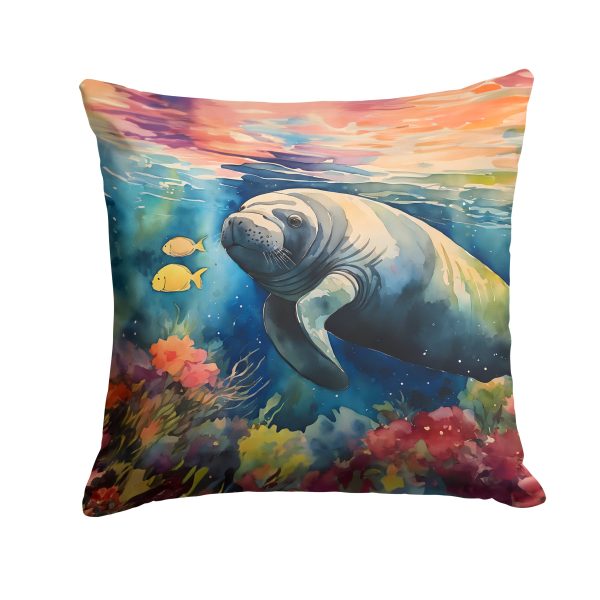 Manatee Throw Pillow on Sale