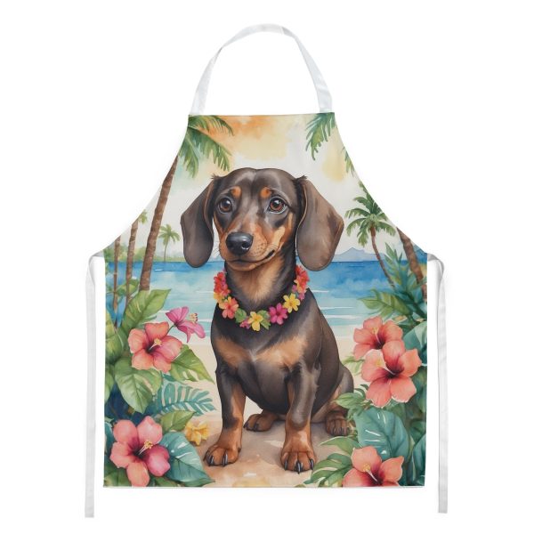 Dachshund Luau Apron on Sale