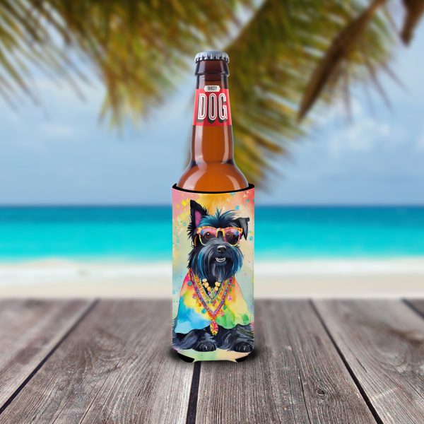 Scottish Terrier Hippie Dawg Hugger for Ultra Slim Cans Online Hot Sale - Image 2