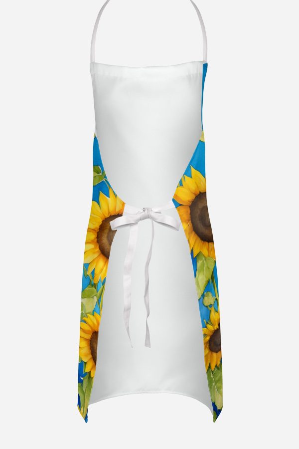 Schnauzer in Sunflowers Apron Sale - Image 4