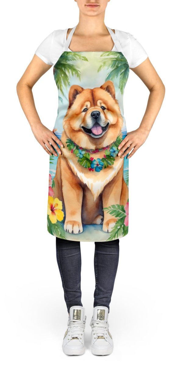 Chow Chow Luau Apron Hot on Sale - Image 2